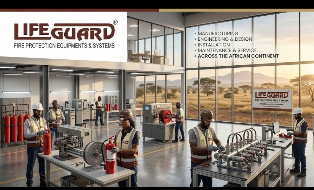 Manufacturing Plant Fire Safety Equipment Manufacturer in Africa