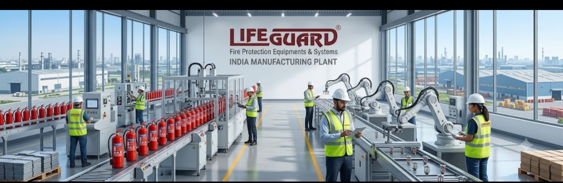 Manufacturing Plant Fire Safety Equipment Supplier in India