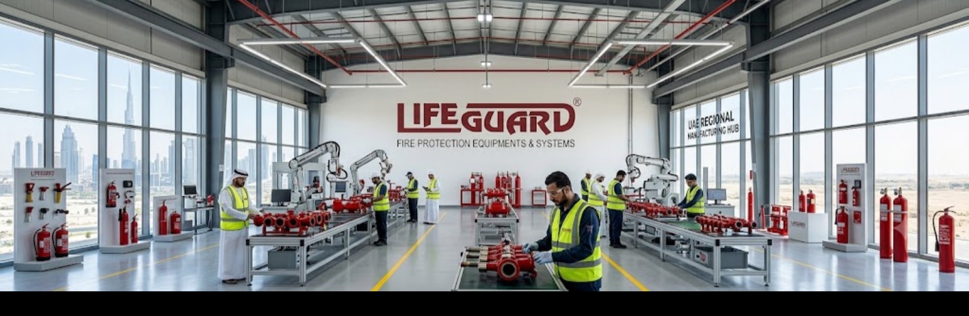 Manufacturing Plant Fire Safety Equipment Supplier in UAE