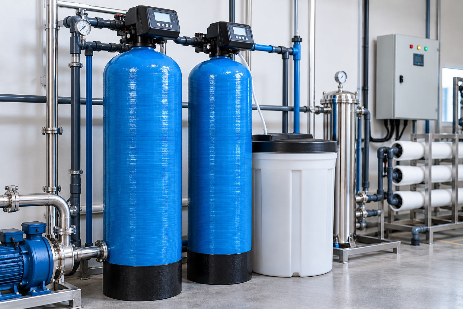 Water Softener Plant Benefits for Hard Water Applications