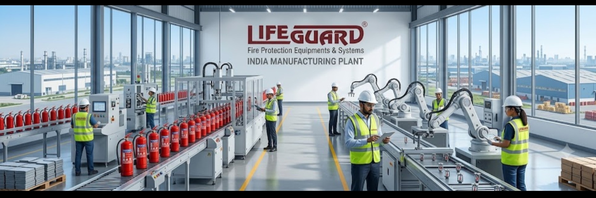 Manufacturing Plant Fire Safety Equipment OEM Manufacturer in India