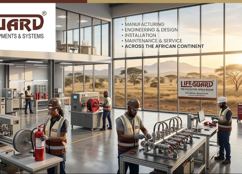 Manufacturing Plant Fire Safety Equipment Exporter Africa