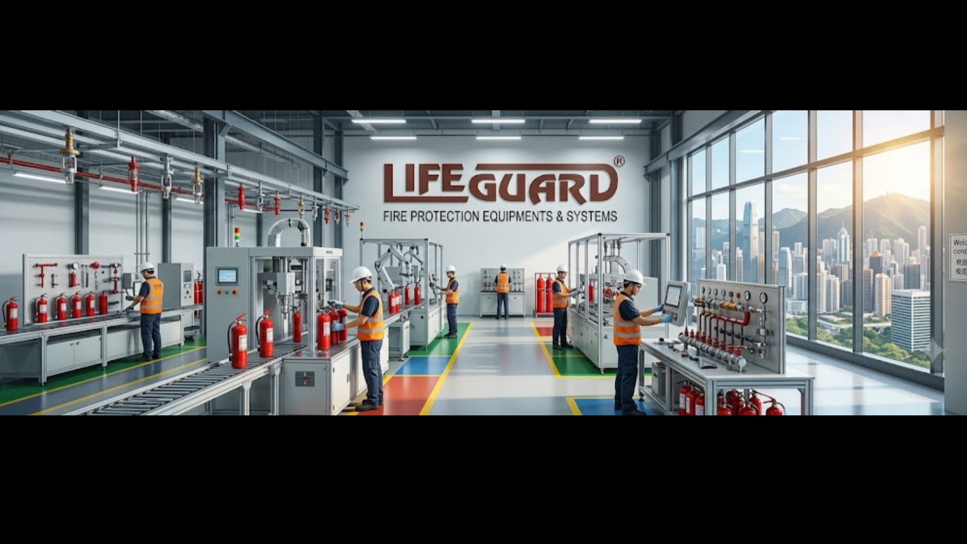 Manufacturing Plant Fire Safety Equipment Exporter in Asia