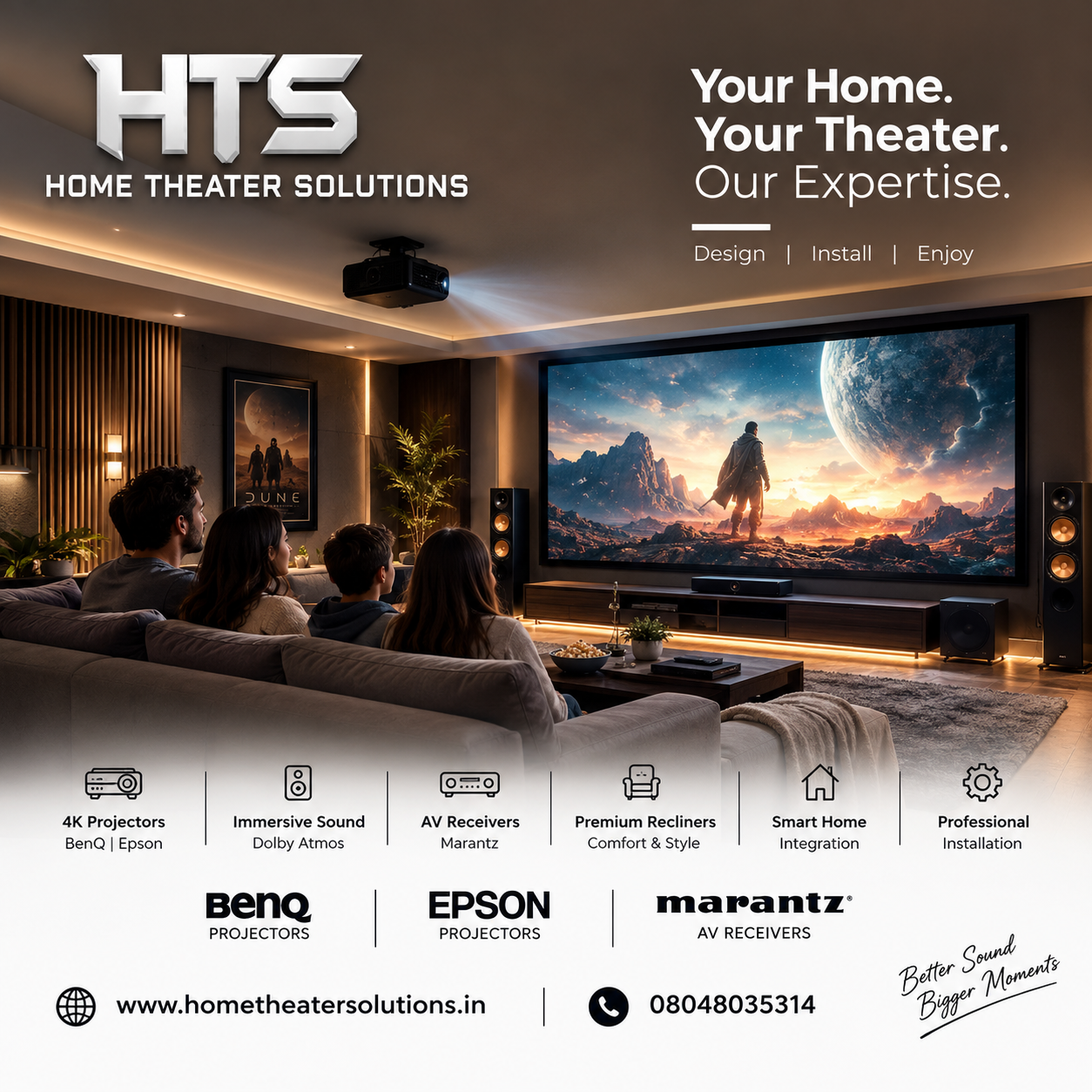 Professional Home Theater Design – Complete Home Theater Solutions