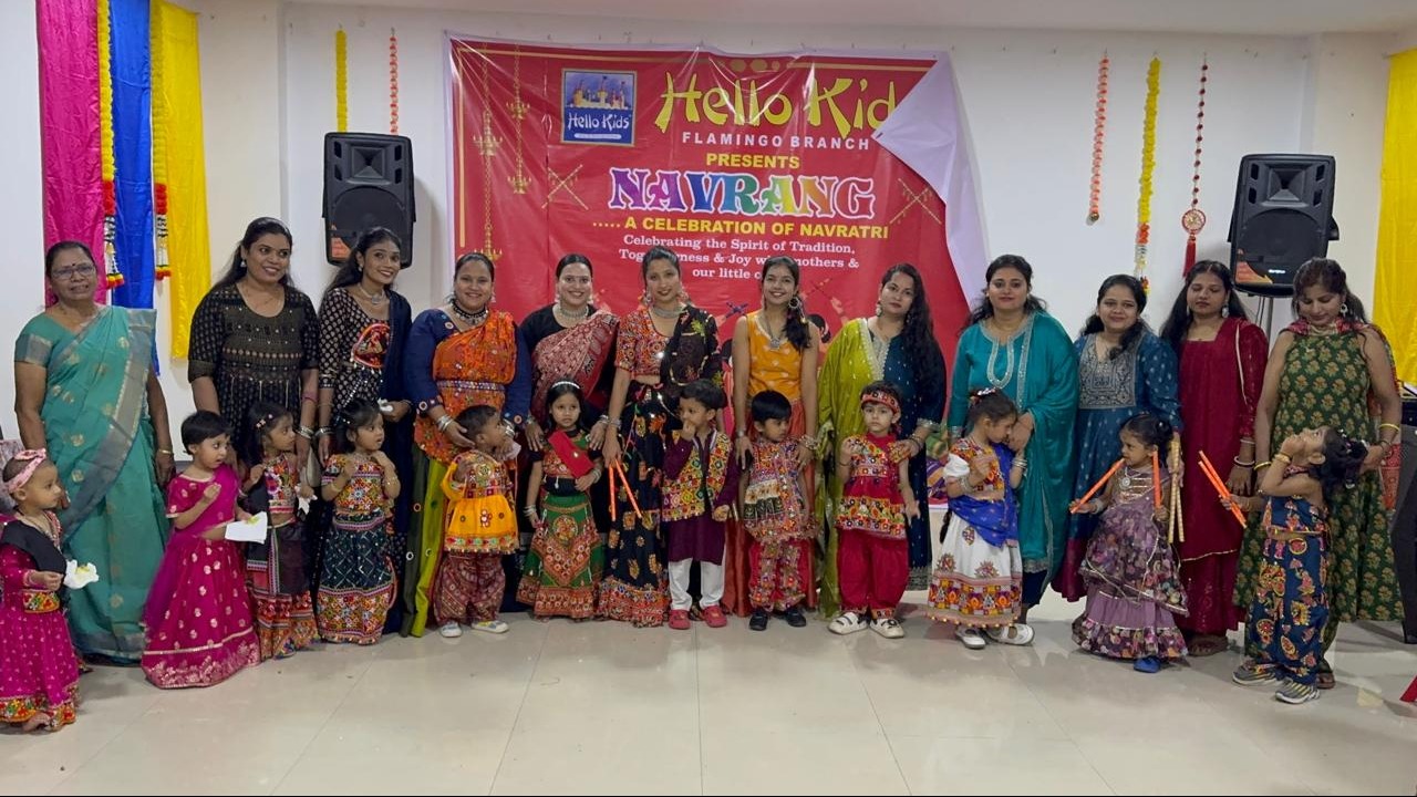 Navrang – Navratri Celebration at Hello Kids Flamingo