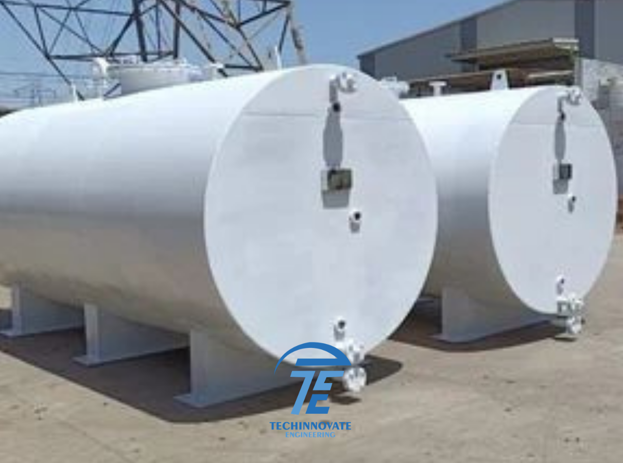 Horizontal MS Storage Tank Manufacturer in Gujarat