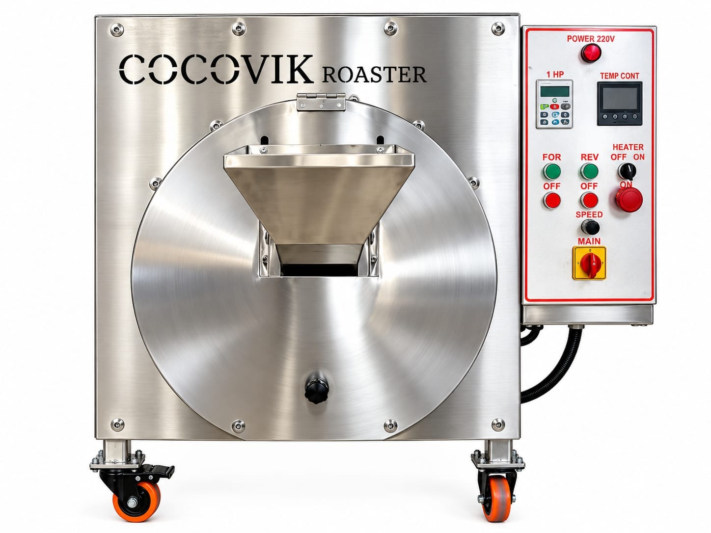 Cocoa Bean Roaster Manufacturer in Italy | Sahith Engineering
