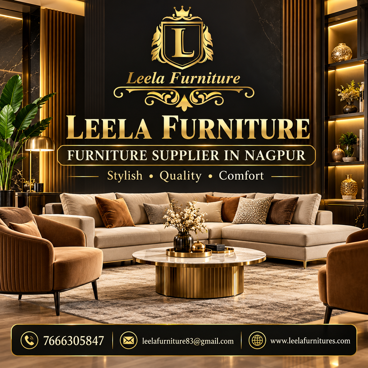 Best Furniture Supplier in Nagpur – Leela Furniture