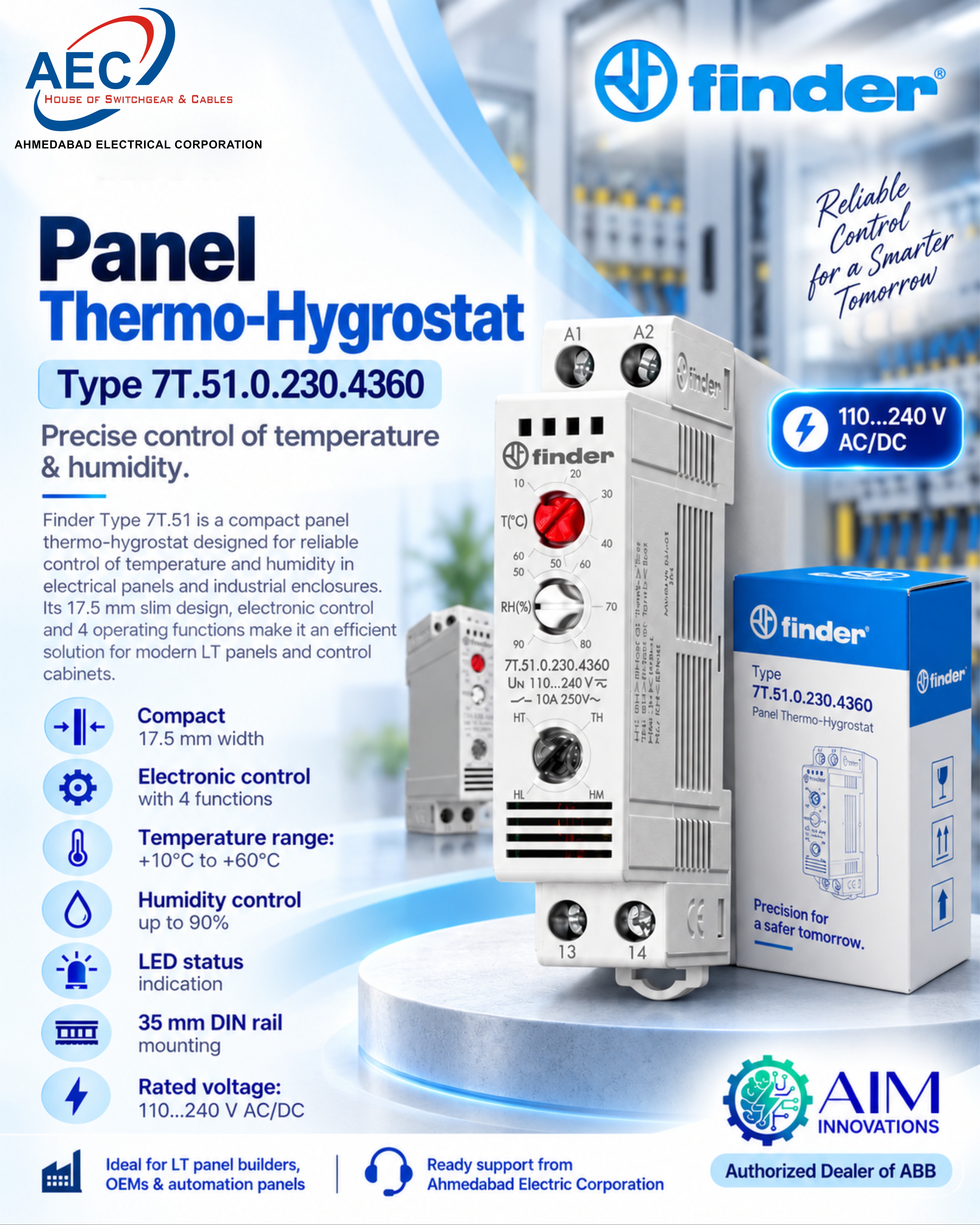 Finder Industrial Hygrostat Bulk Order India