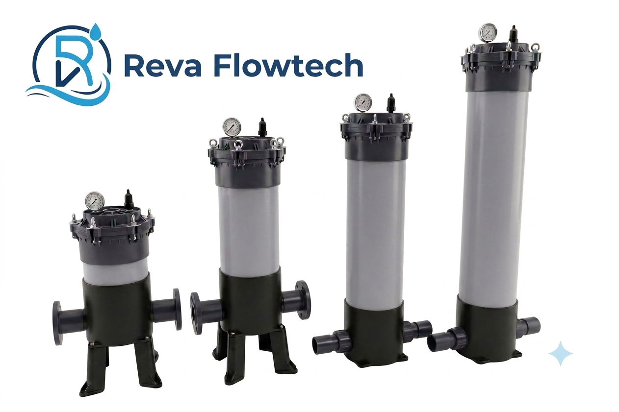 uPVC Cartridge Filter Housing manufacturer in Bhiwandi , Maharashtra , India.