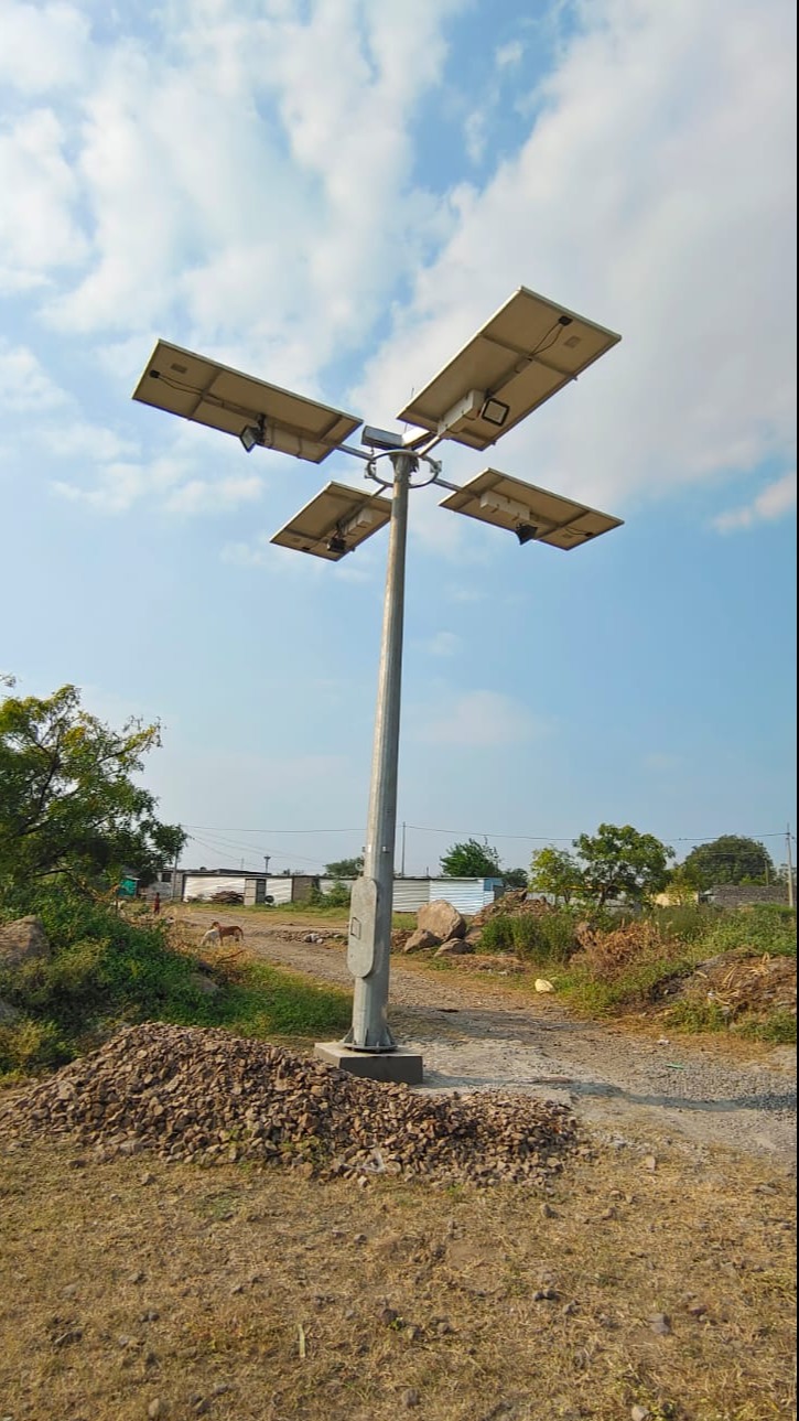 SOLAR LIGHTS AT VEDANT LIGHTS INDIA PVT LTD.