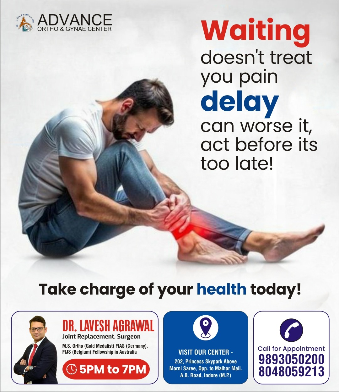 Ankle Pain Specialist in Indore