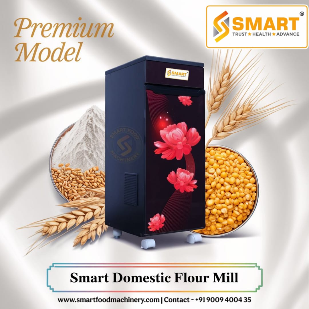 Home Flour Mill Machine for Small Business | Convenient Flour Grinding for Compact Business Setups