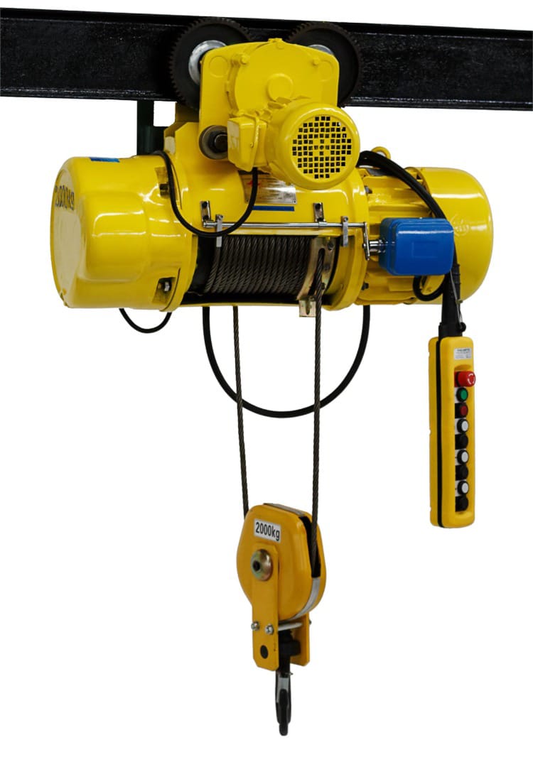 Electric Wire Rope Hoist with Electric Trolley