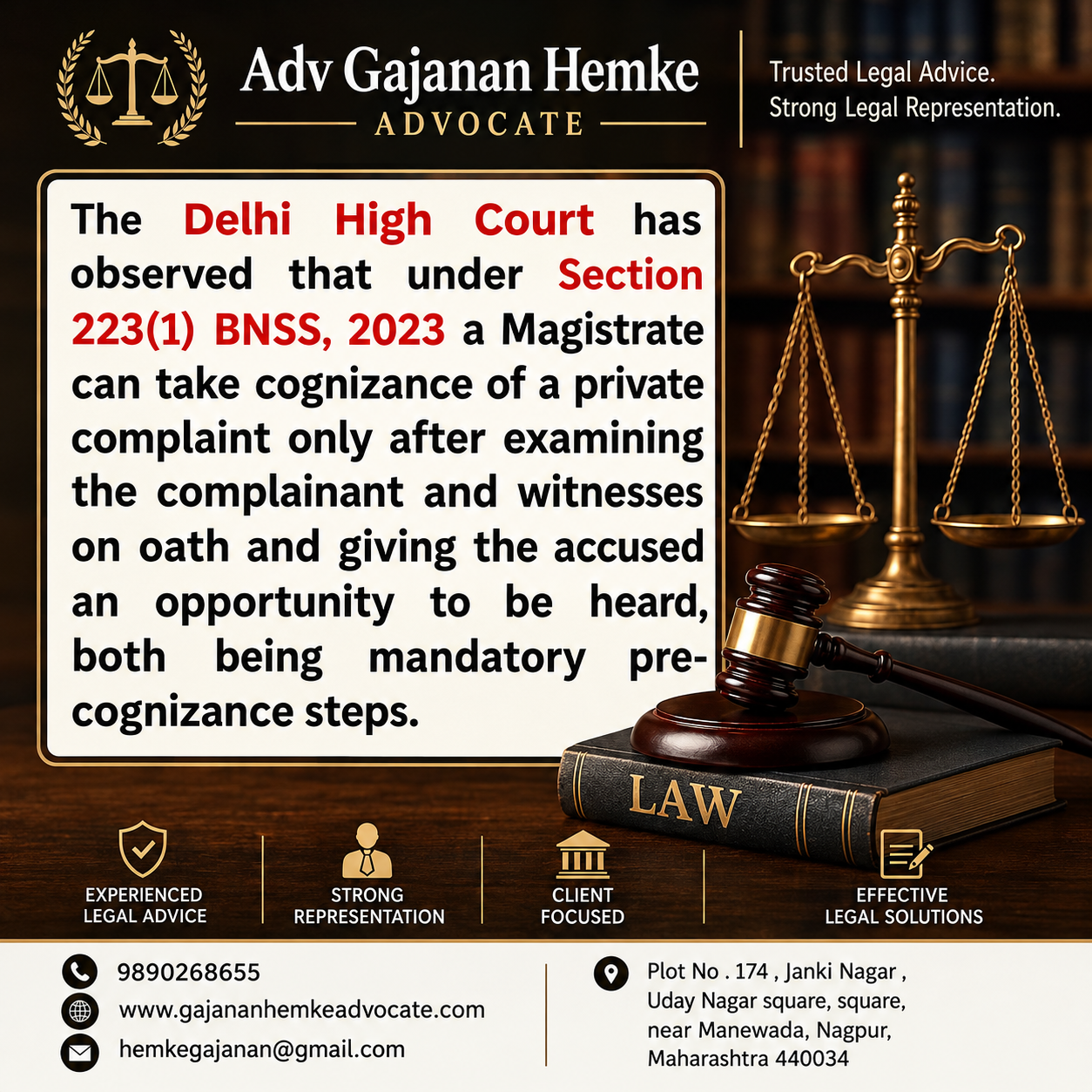 Best Advocate in Nagpur