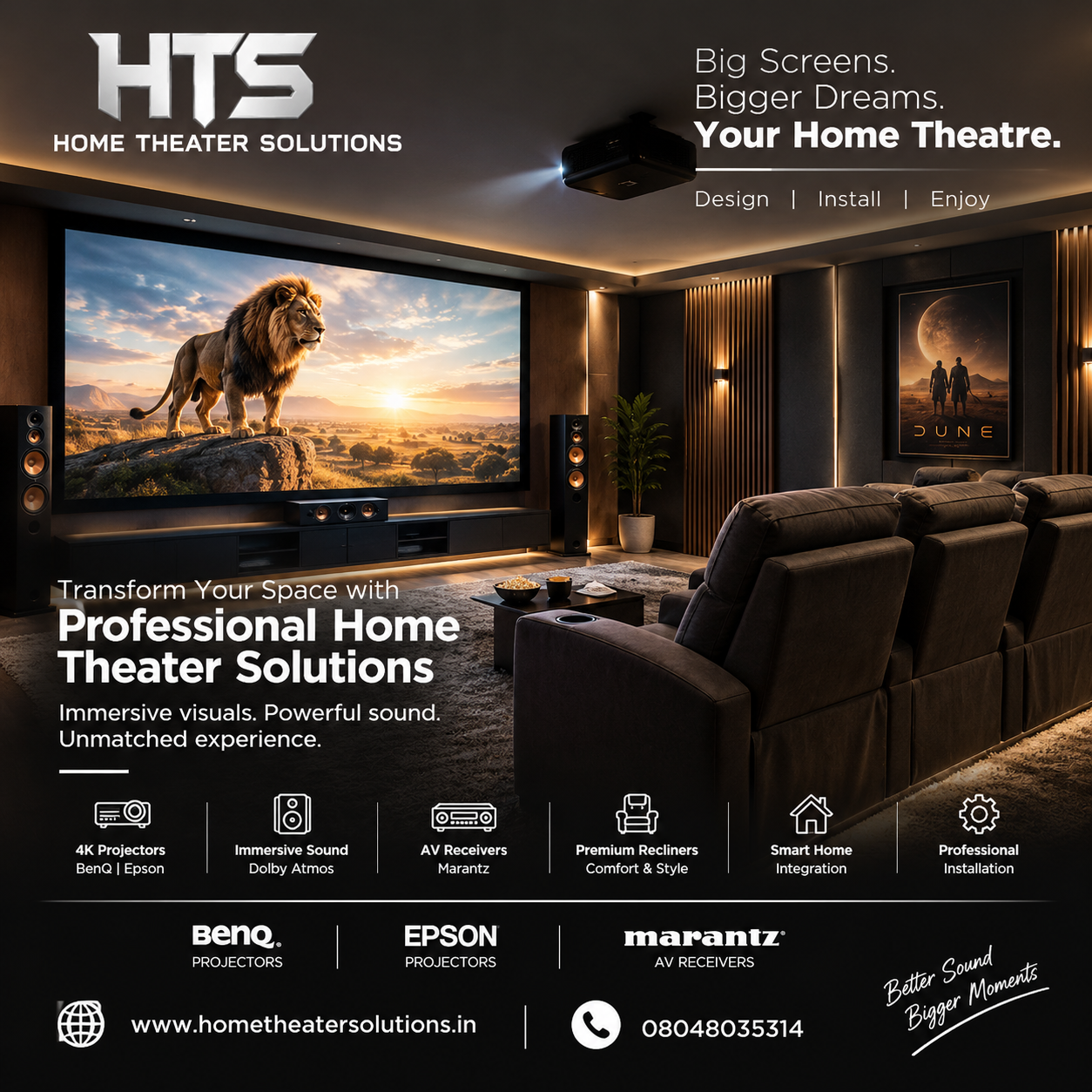 Custom Home Theater Design – Complete Home Cinema Solutions