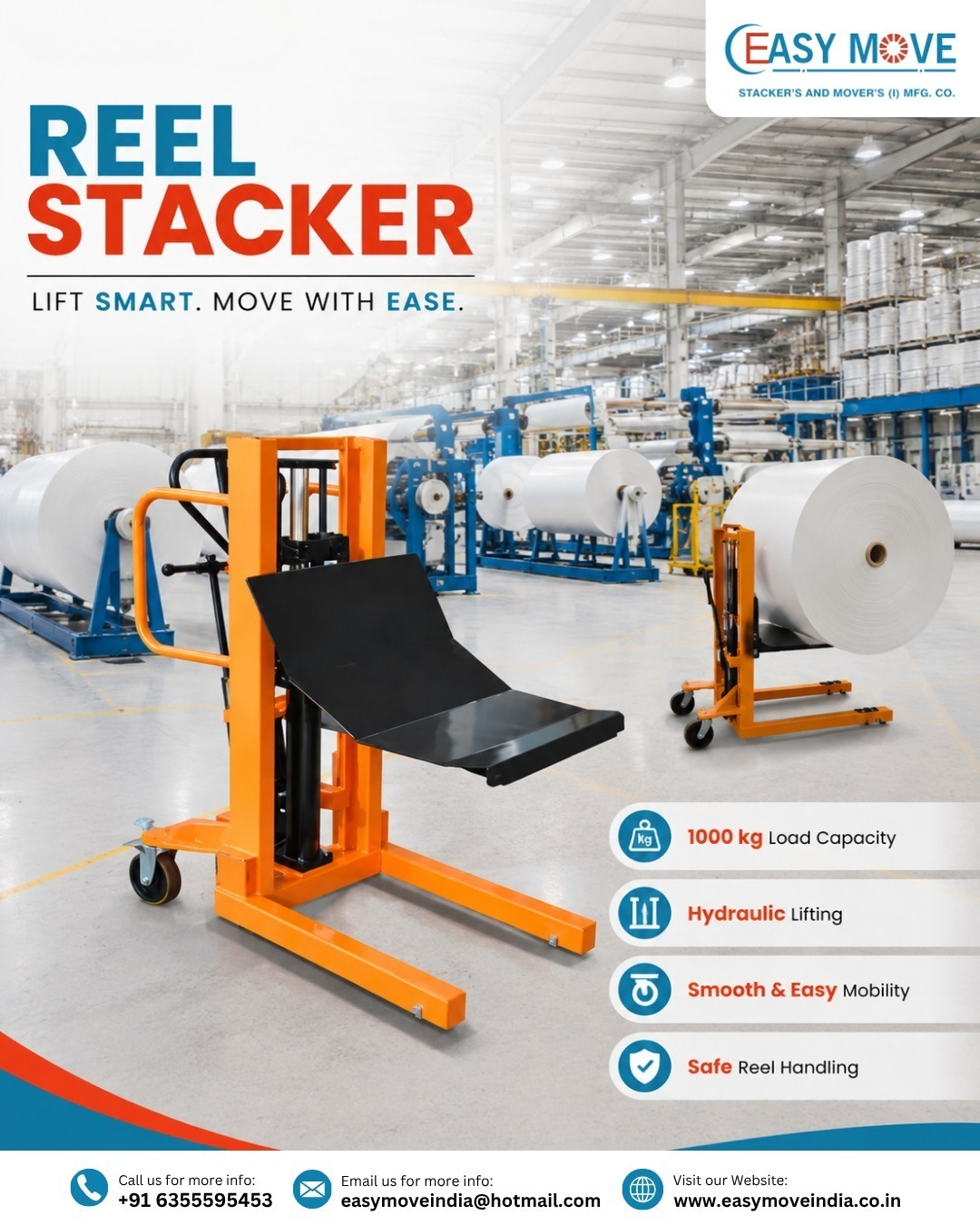 What Is a Reel Stacker and How Can It Improve Material Handling Efficiency