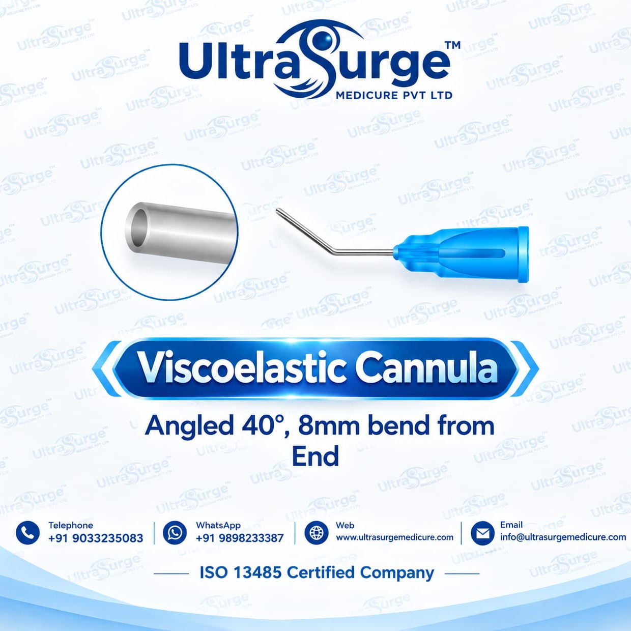 disposable angular ophthalmic cannula in Madhya Pradesh