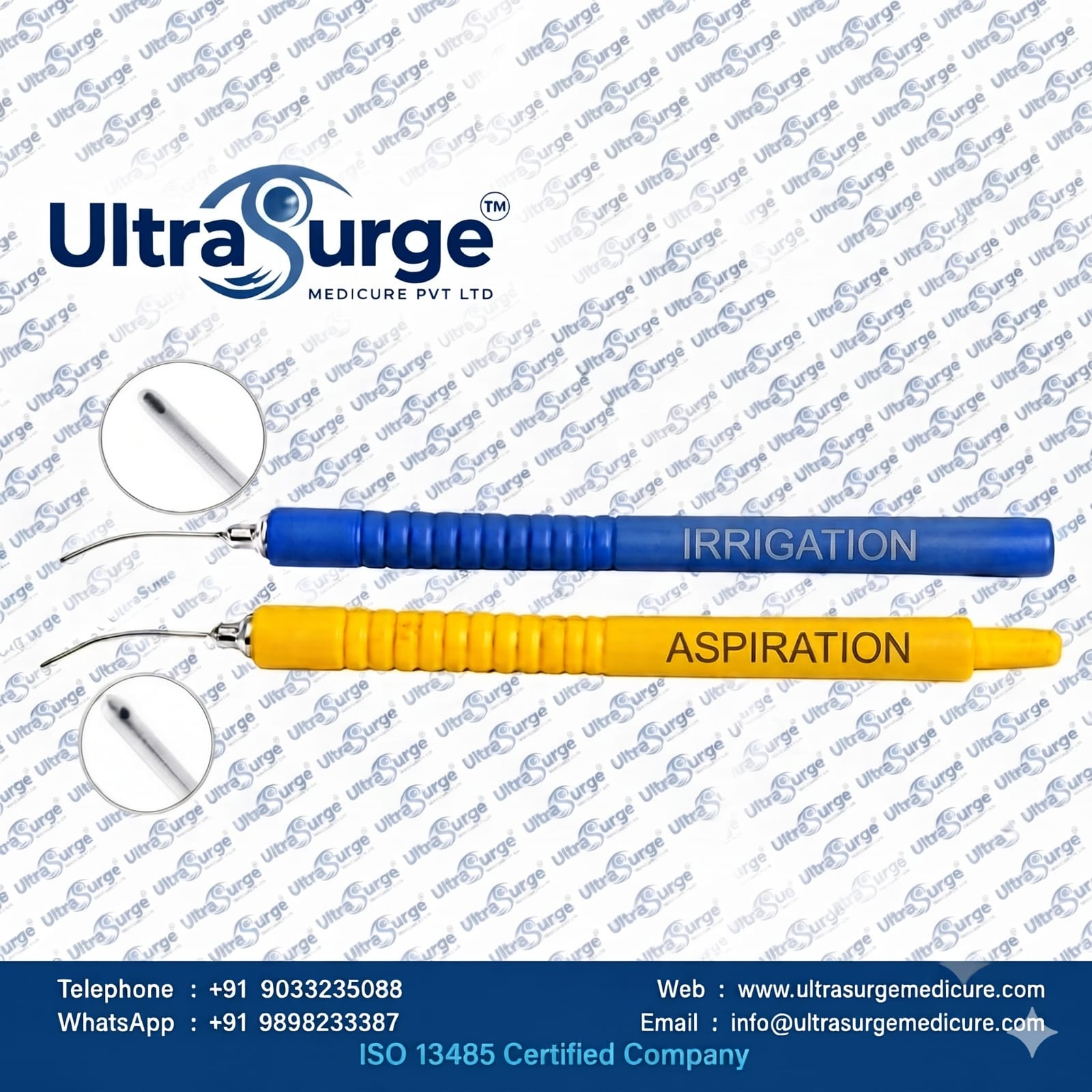 Bi manual ophthalmic cannula manufacturer in india