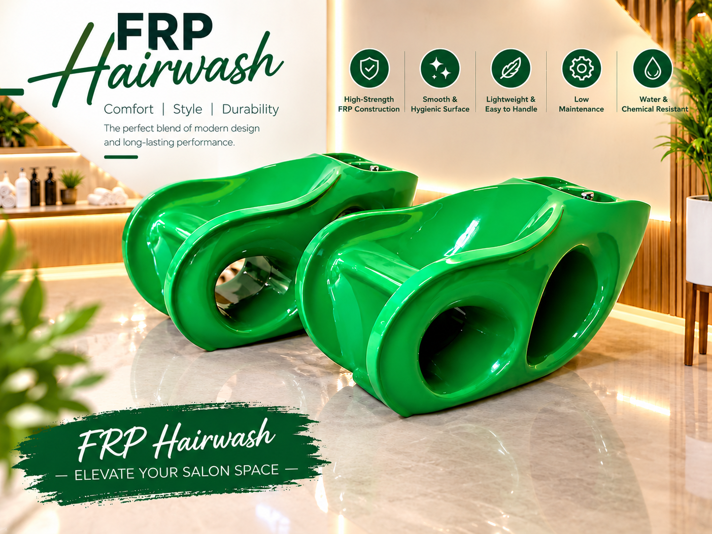 FRP HAIRWASH