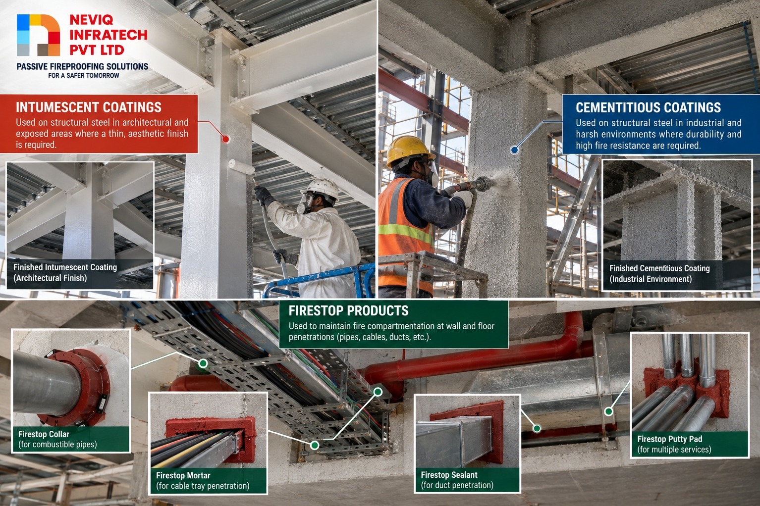 Passive Fireproofing and Firestopping Products in India