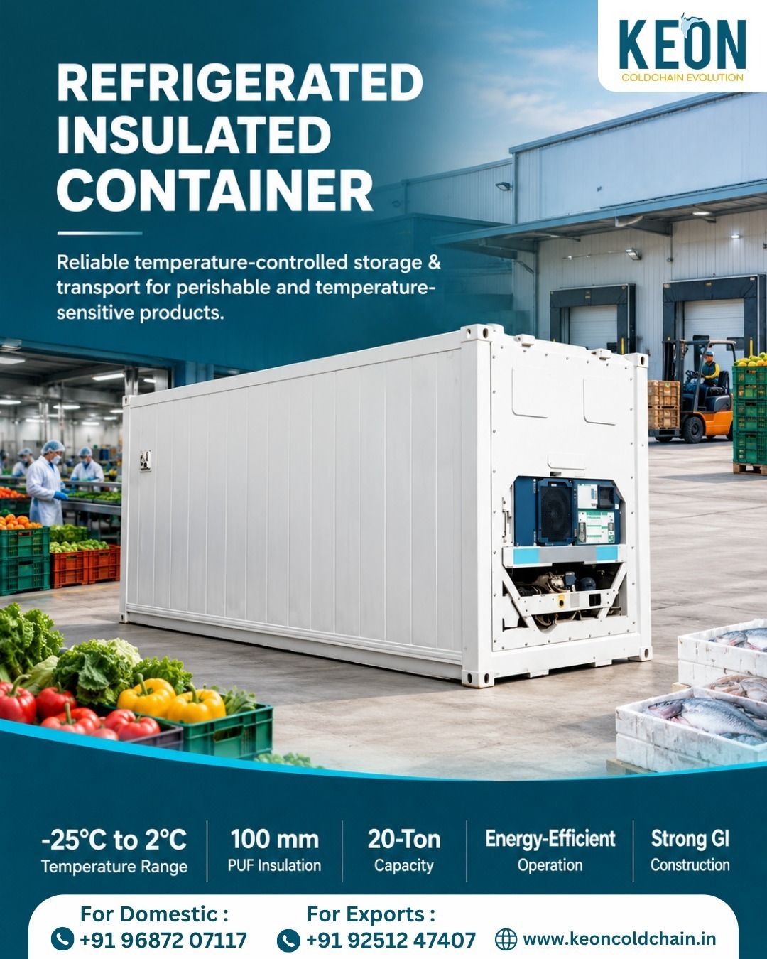 Refrigerated Insulated Container: How to Maintain Temperature-Sensitive Products During Transportati