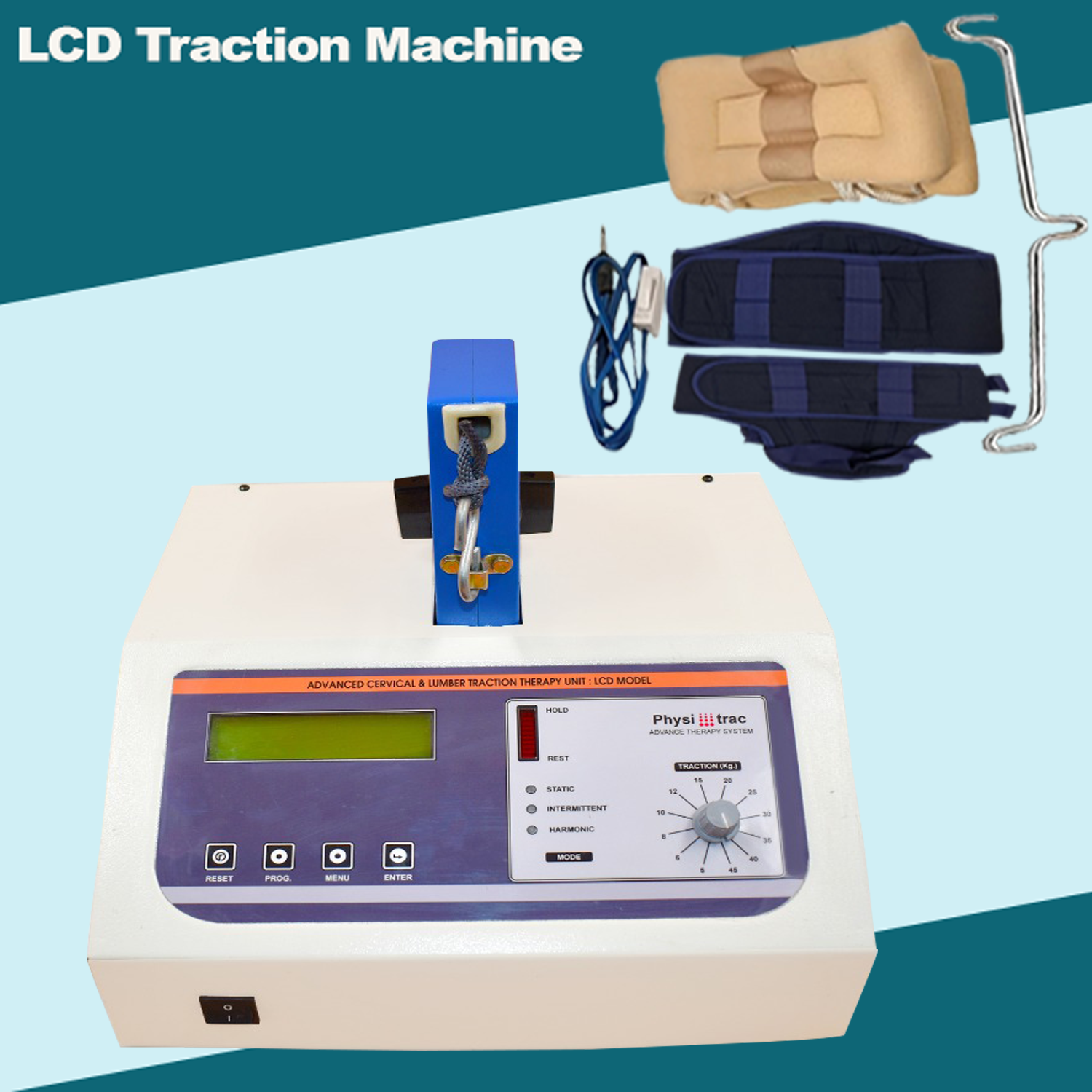 lcd traction machine