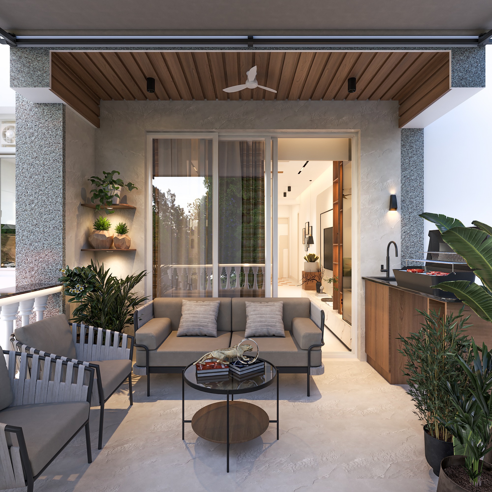 Top Interior Designer in Dwarka | Modern Balcony Design