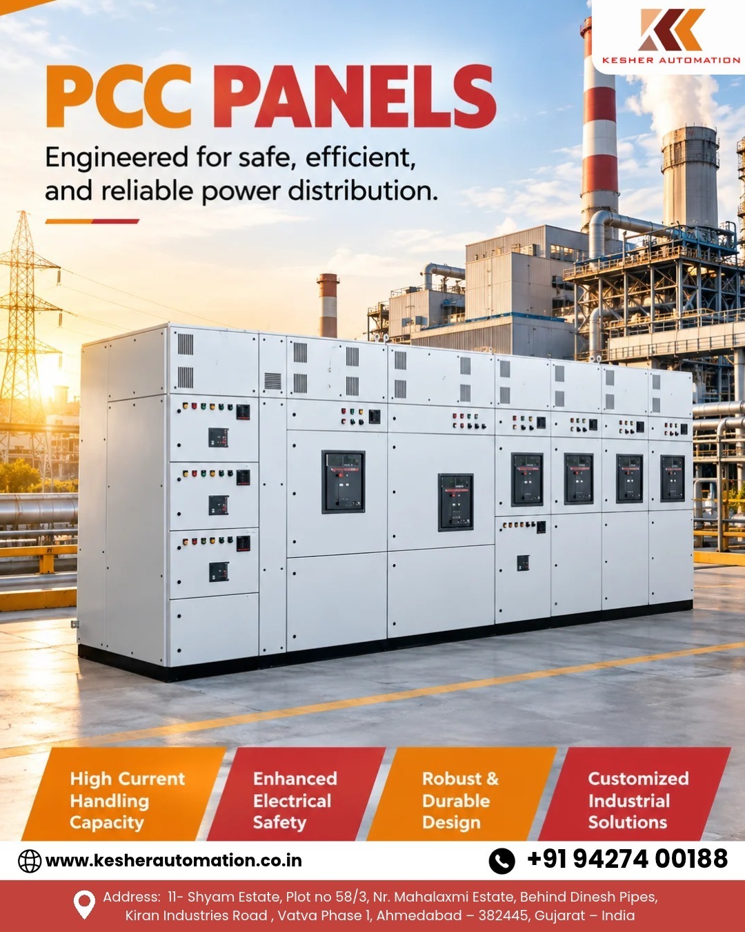 What Are PCC Panels? Benefits,Components & Industrial Applications