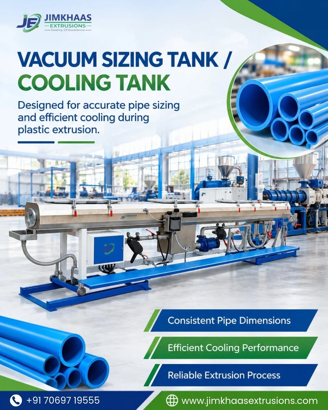 How Can a Vacuum Sizing & Cooling Tank Improve Pipe Production Quality