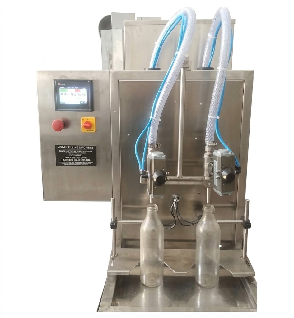 Semi Automatic 2H Servo PLC Base Liquid Filling Machine manufacturing in Rewa, Madhya Pradesh, India