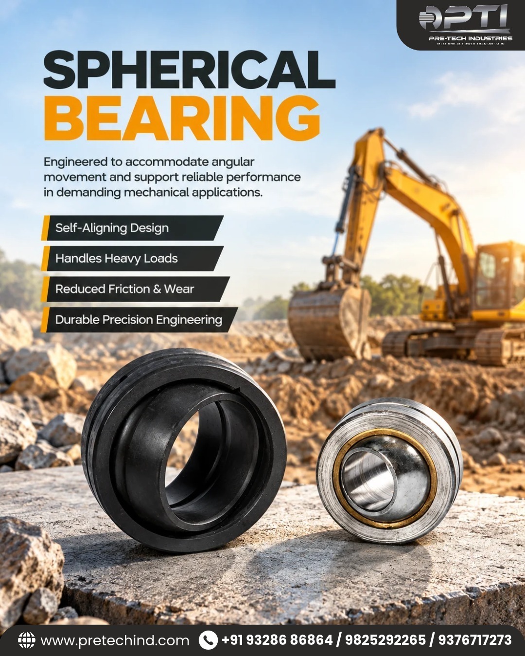 How Does a Spherical Bearing Improve Load Handling and Mechanical Performance