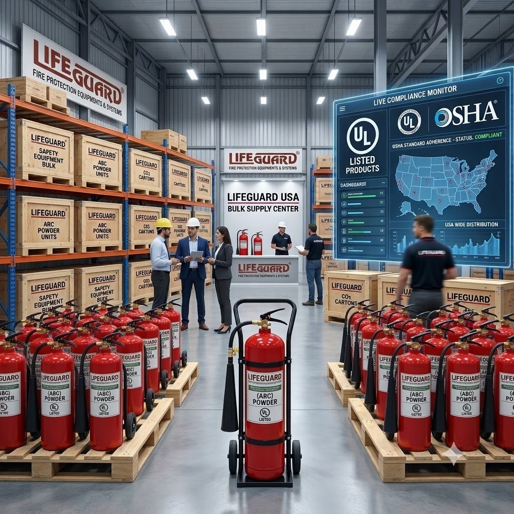 Battery Plant Electrical Fire Extinguisher Bulk Supplier in the USA
