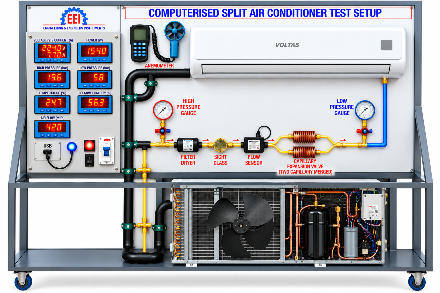 Air Conditioning Trainer Supplier in India