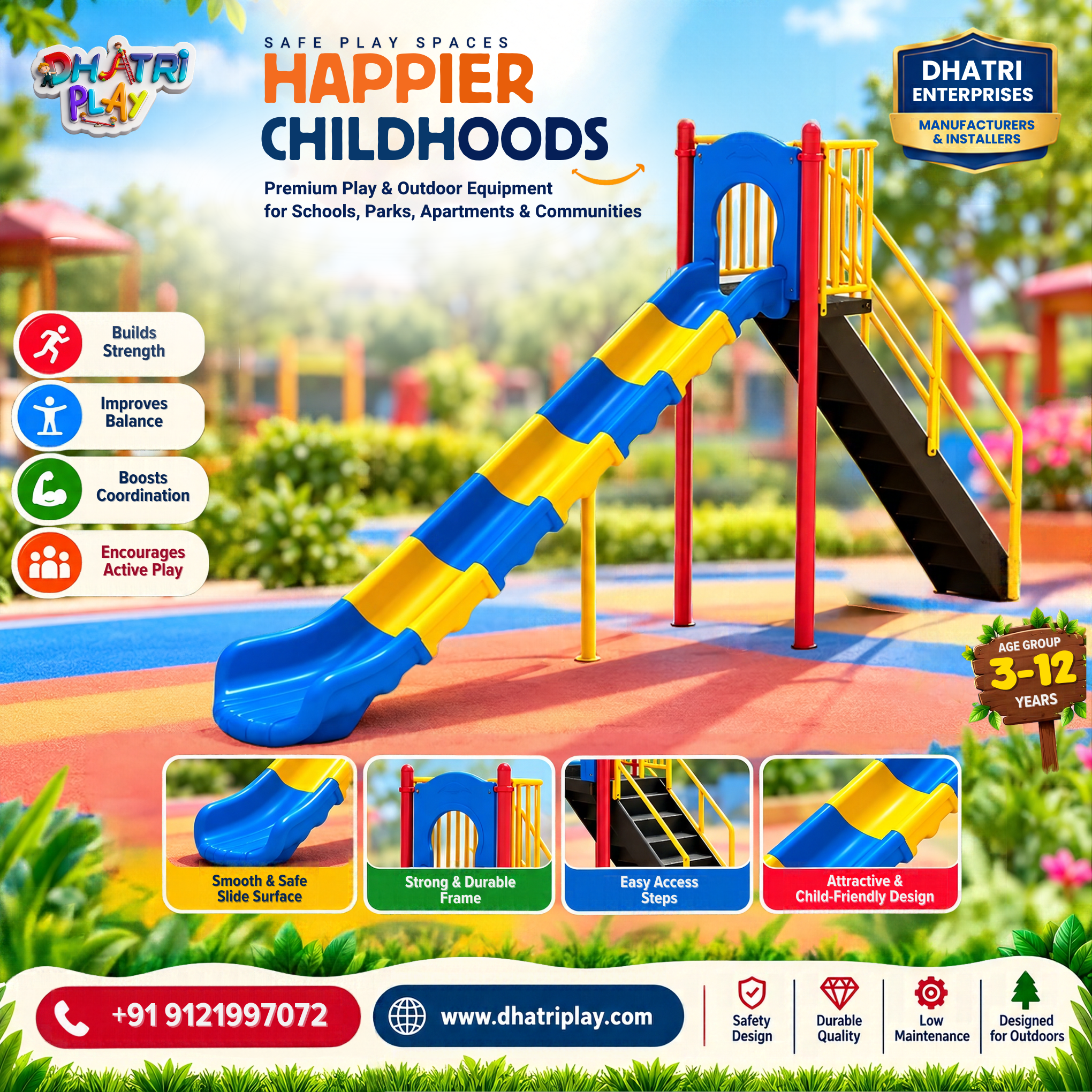 ππ Happier Childhoods Start with Safe & Exciting Play Spaces! ππ³