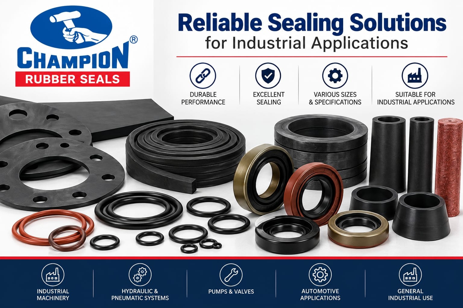 CHAMPION RUBBER SEAL