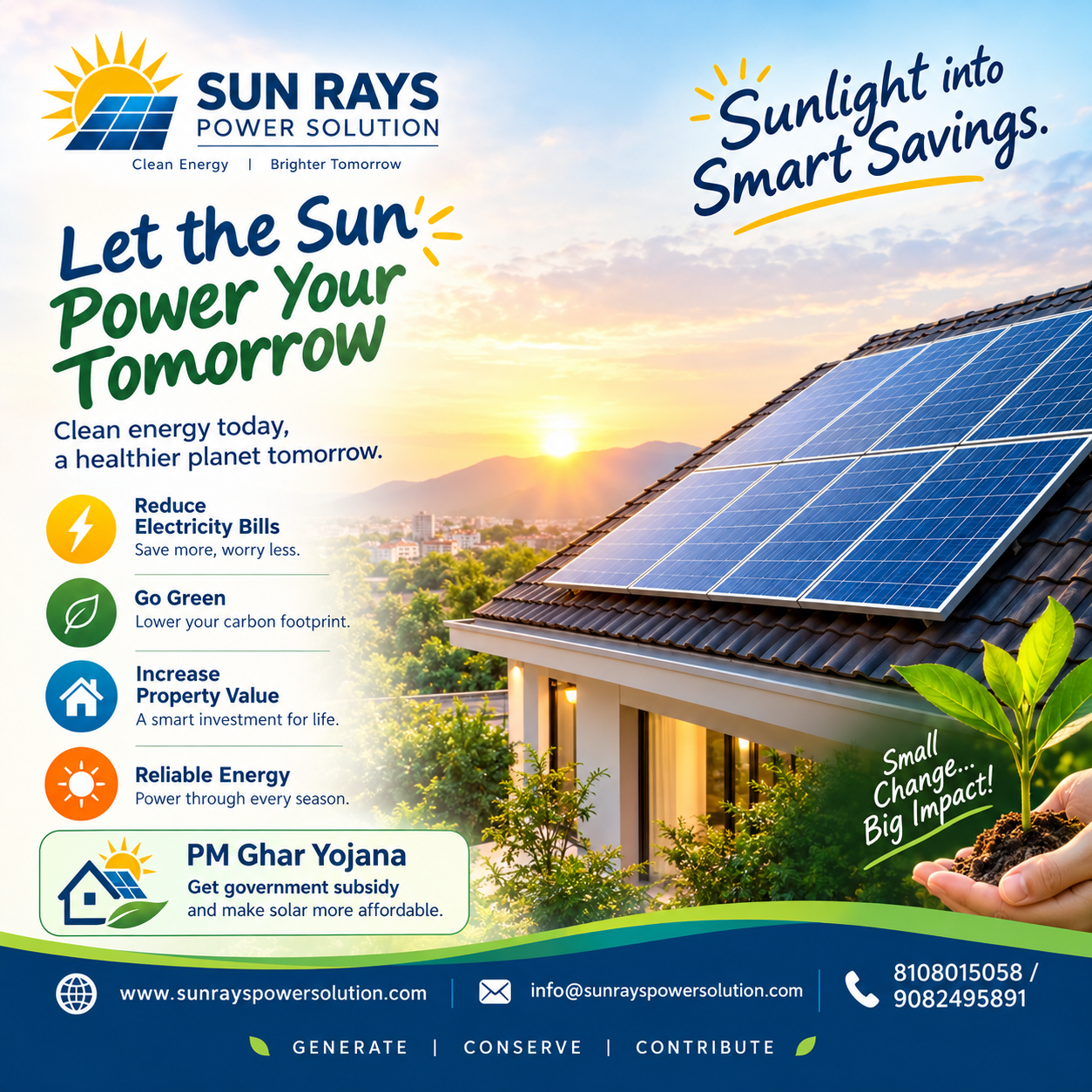 ☀️ Let the Sun Power Your Tomorrow! 🌱