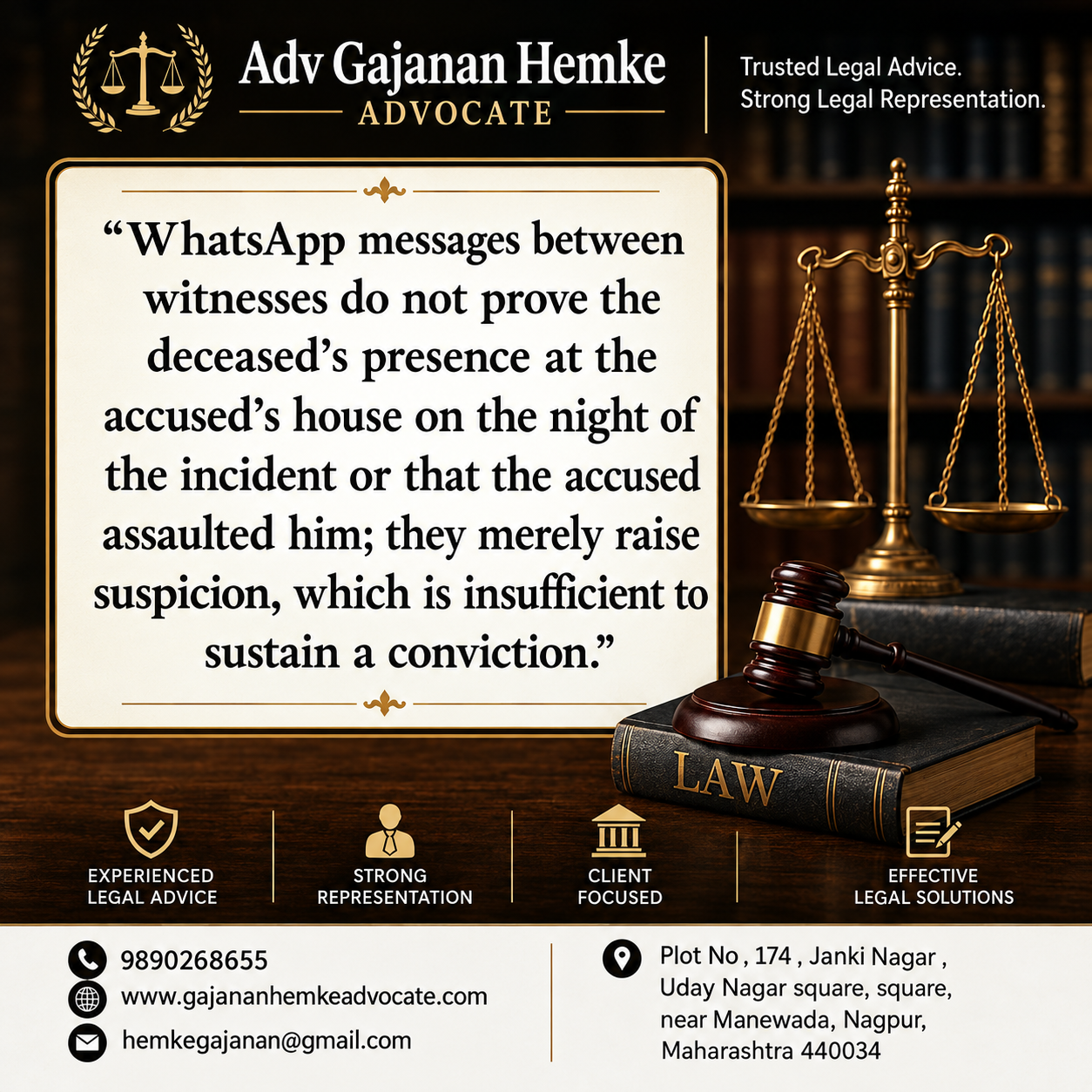 Best Advocate in Nagpur