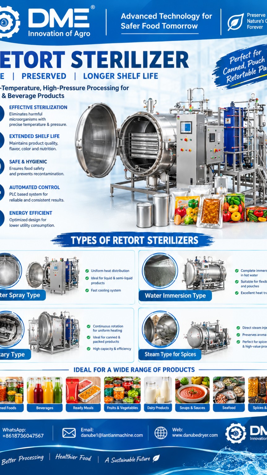 Retort equipment in Coimbatore
