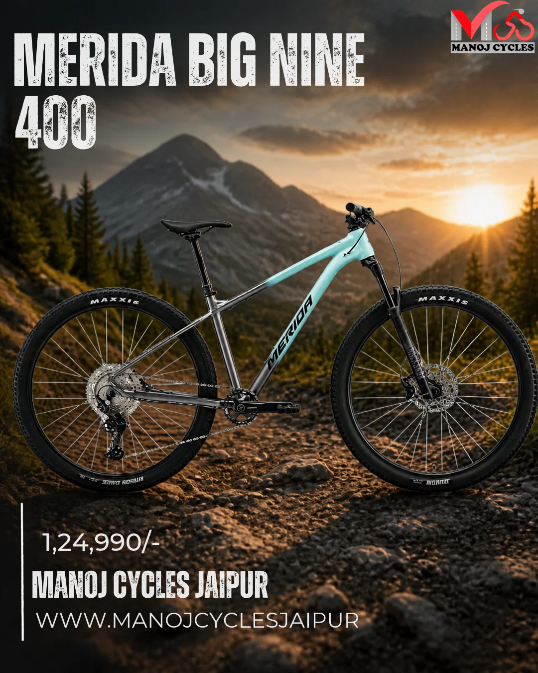 MERIDA BIG NINE 400, Manoj Cycles Jaipur