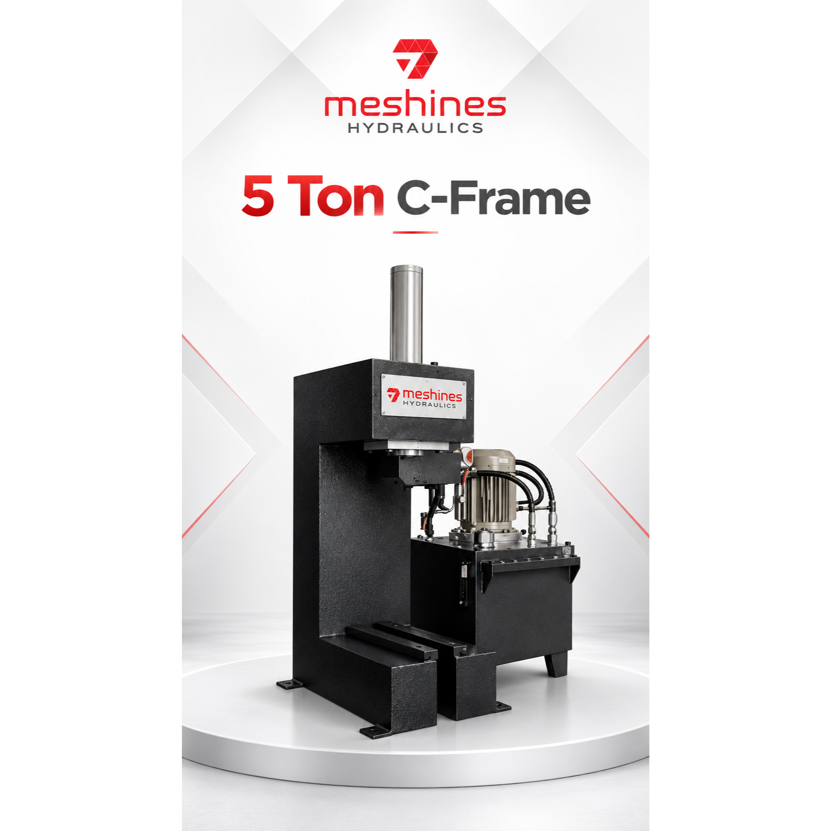 5 Ton C-Frame Hydraulic Press – India to Global Markets