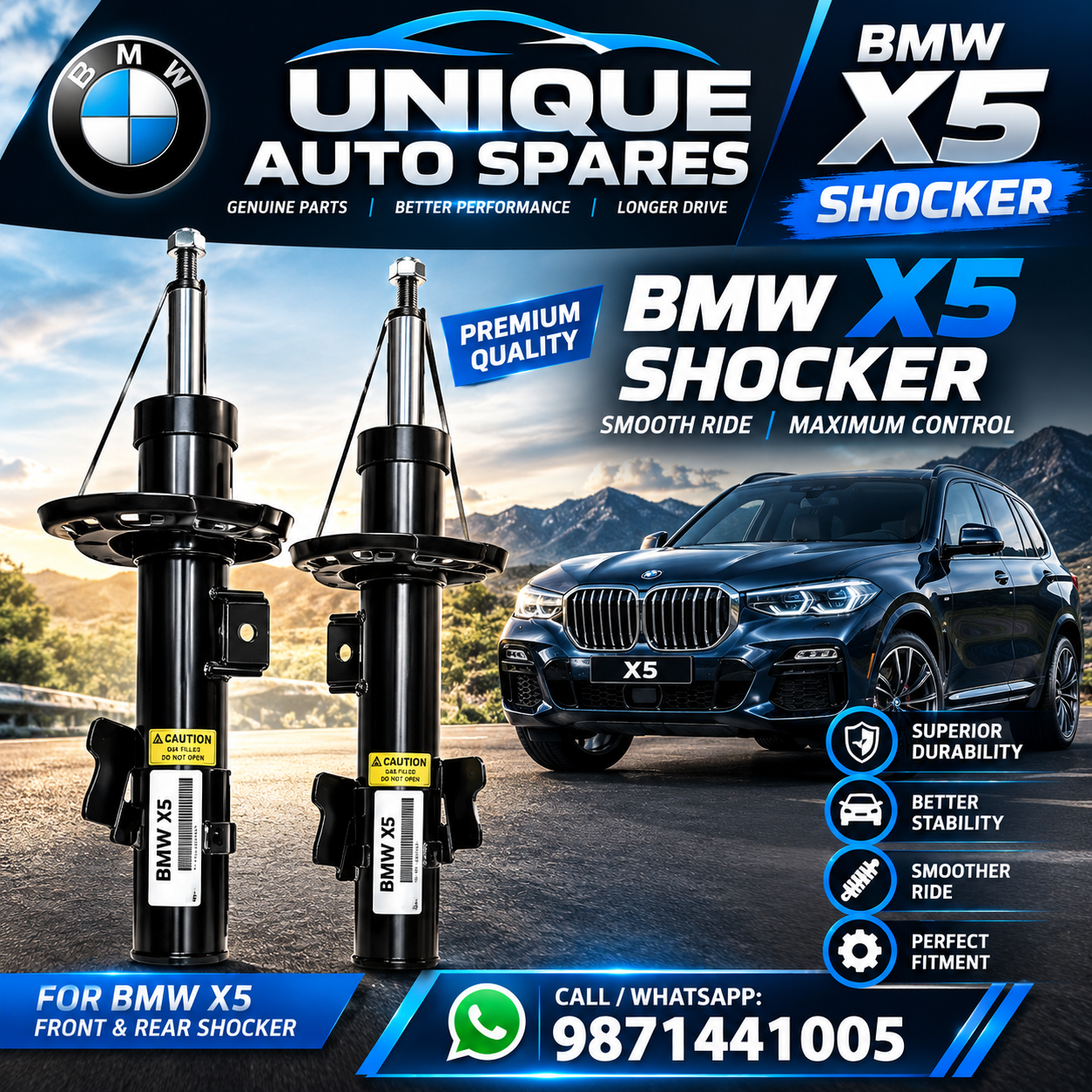 BMW shocke