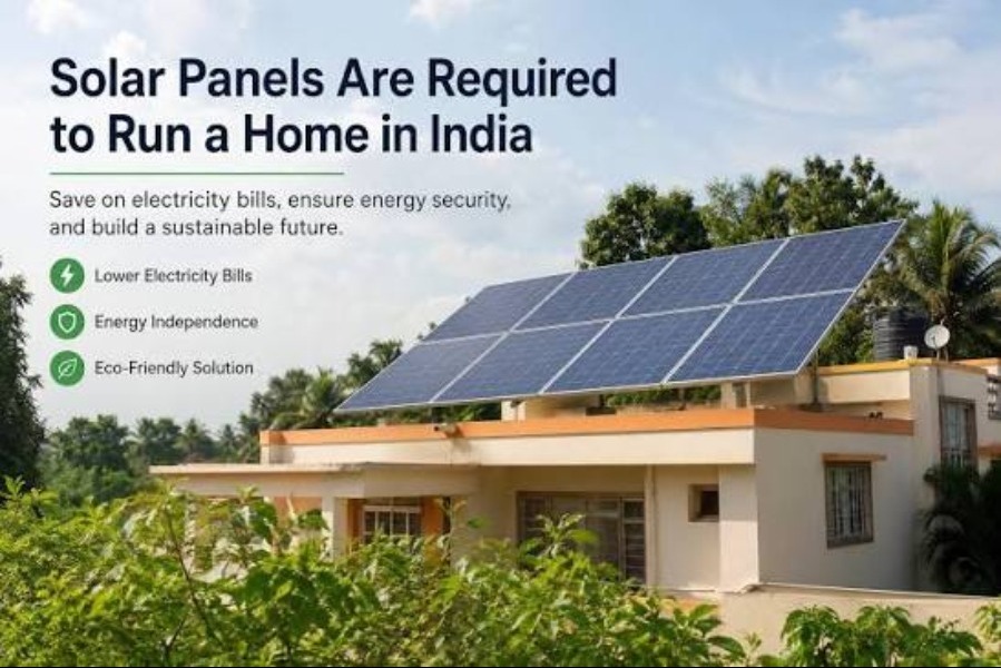 RESIDENTIAL SOLAR PANEL INSTALLATION IN BODELI, GUJARAT