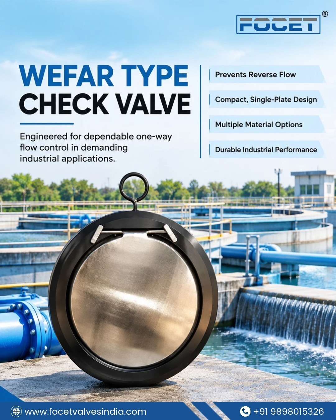 What Is a WEFAR Type Check Valve and How Does It Prevent Backflow in Piping Systems