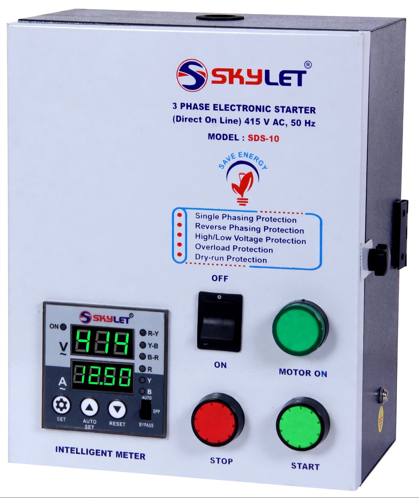 THREE PHASE DOL STARTER Manufacturer in Ahmedabad