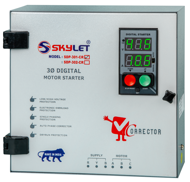 THREE PHASE DOL STARTER Manufacturer in Ahmedabad