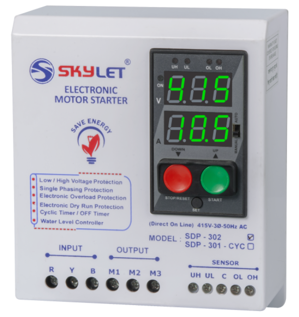THREE PHASE DIGITAL STARTER Manufacturer in Ahmedabad