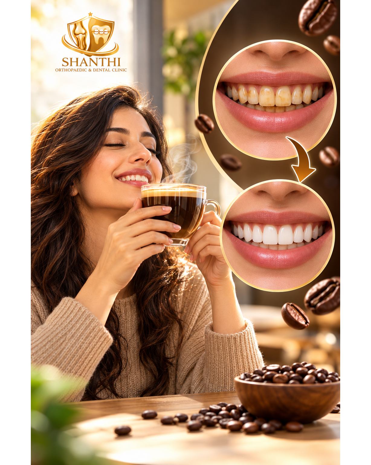 ☕🦷 Coffee Lovers, Is Your Favourite Drink Staining Your Smile?