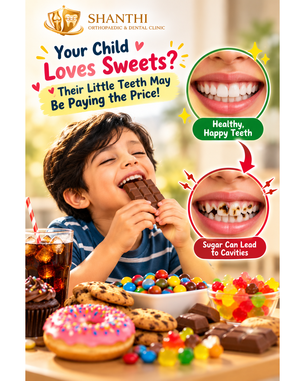 🦷🍭 Your Child Loves Sweets? Their Little Teeth May Be Paying the Price!