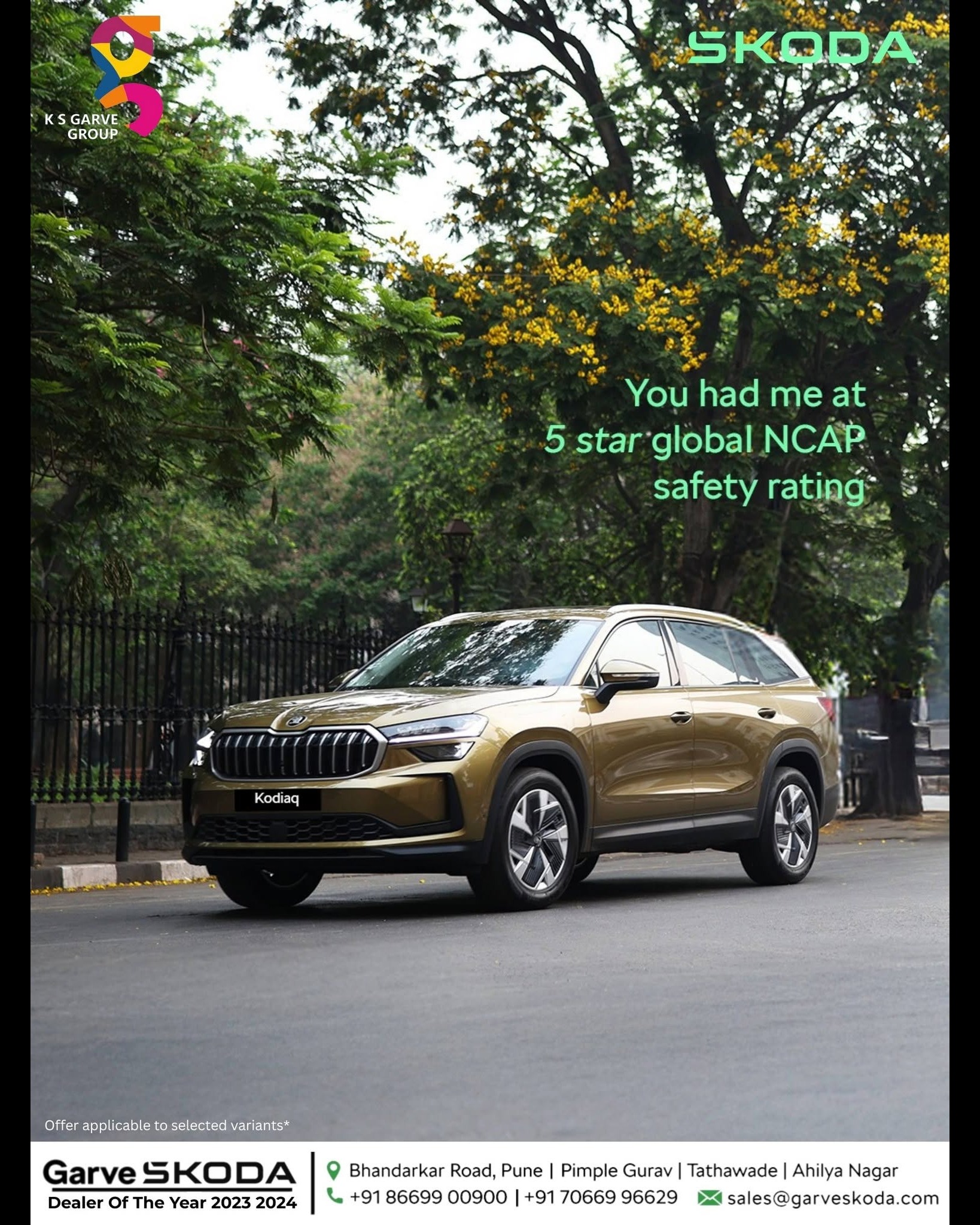 Škoda Kodiaq – Confidence That Goes Beyond the Drive|Garve Skoda